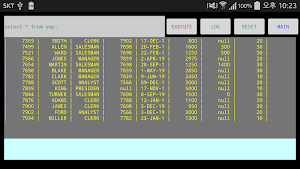 SQLite Calculator-DBQueryStudy Screenshot 3