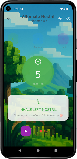 Breathe App Screenshot 1