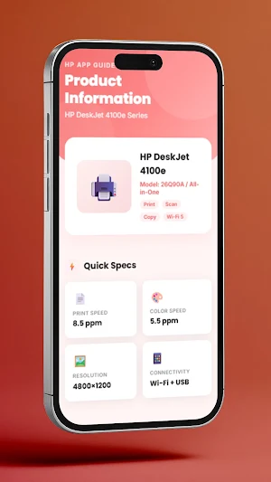 HP DeskJet 4100e Series Guide Screenshot 3
