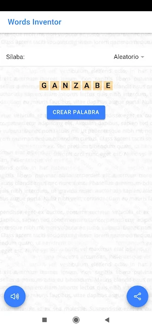 Words Inventor Screenshot 1