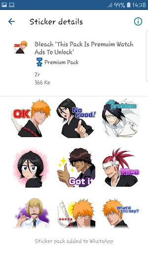 Anime Stickers WASticker Screenshot 3