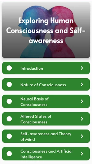 Exploring Human Consciousness Screenshot 0