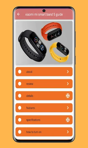 Xiaomi Mi Smart Band 5 guide Screenshot 0