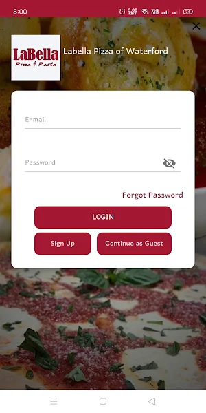 Labella Pizza of Waterford Screenshot 2