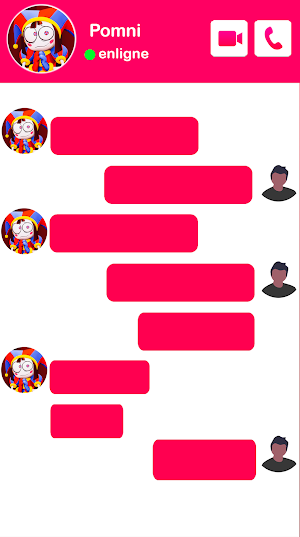 Pomni Digital Circus Call Screenshot 1