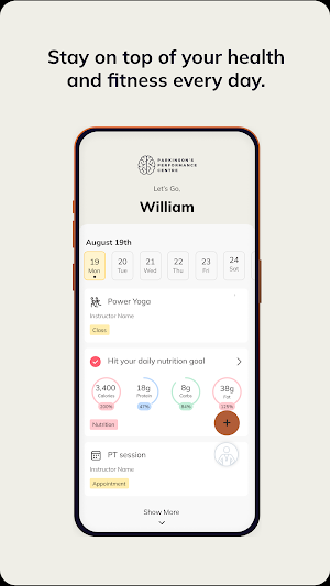 Parkinson Performance Centre Screenshot 3