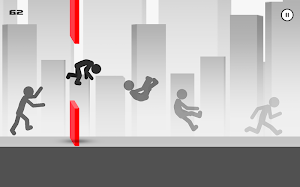 Stickman Parkour Runner Screenshot 1