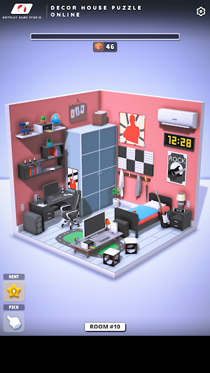 Decor House Puzzle Online Screenshot 2