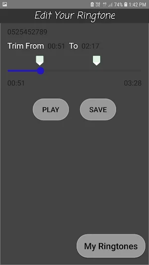 Ringtone Cutter - Audio and Vi Screenshot 1