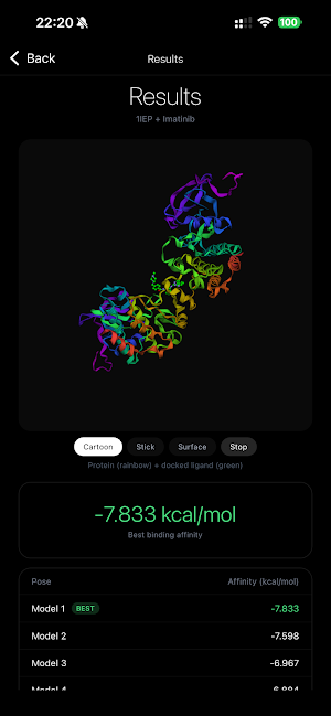 MolDock - Protein-Ligand Dock Screenshot 0