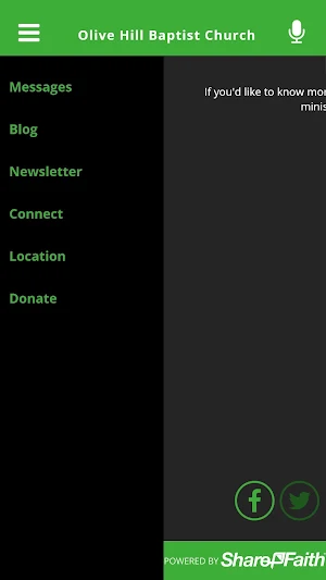 Olive Hill Baptist Church Screenshot 1