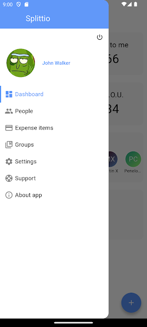 Splittio - Expense Splitter Screenshot 1