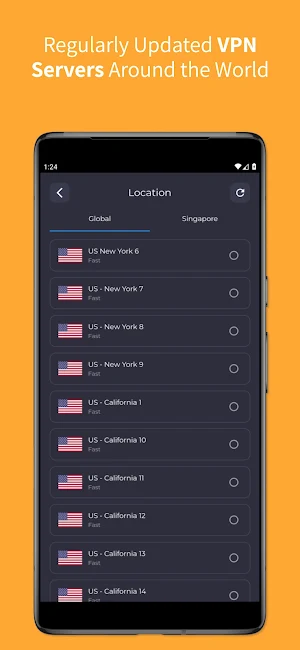 Singapore VPN - Fast VPN Proxy Screenshot 3