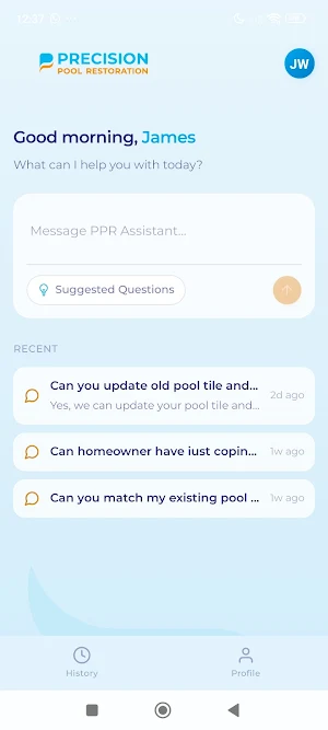 PPR Field Assistant Screenshot 1