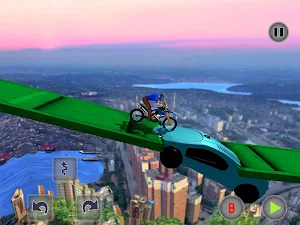 Bike Stunts Jumping 3D Screenshot 0