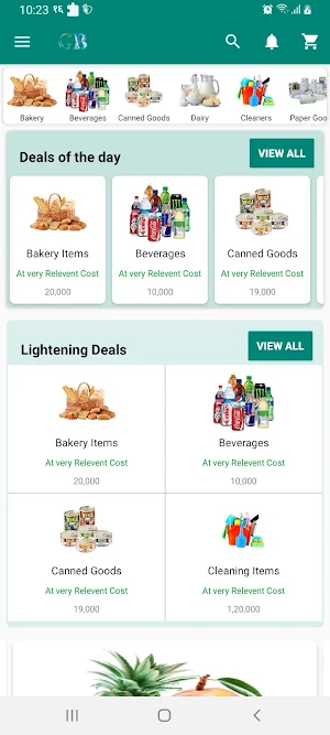 Grocery Bazaar - e-Commerce Ap Screenshot 0