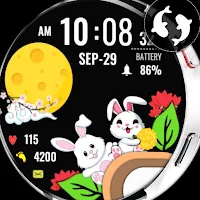 Happy Mid Autumn Moon festival