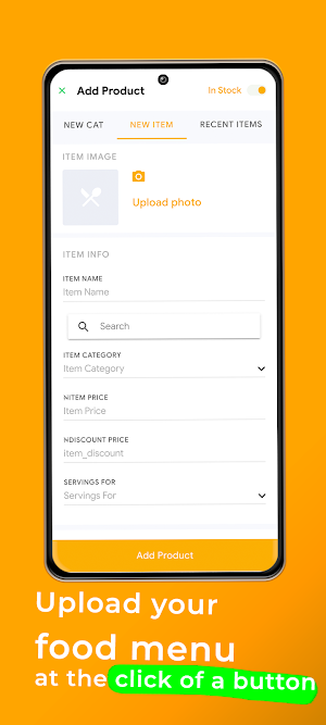 GoHealthy Food Vendor Screenshot 2