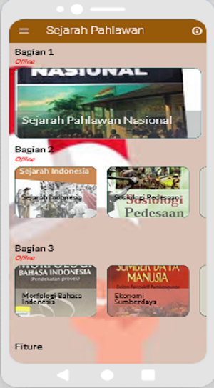 Sejarah Pahlawan Nasional Screenshot 1