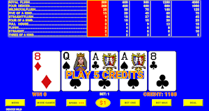 Video Poker Games Retro Arcade Screenshot 0