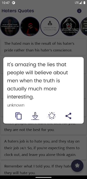 Haters Quotes and Sayings Screenshot 1