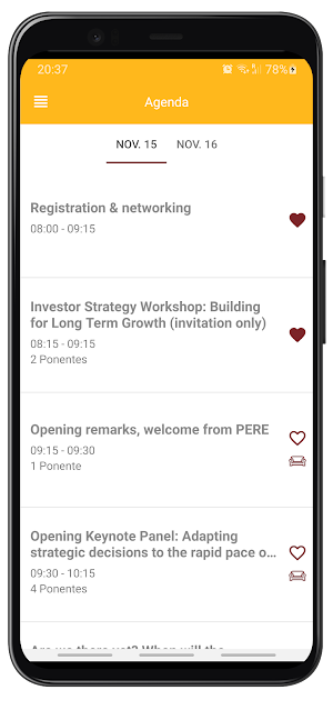 PERE America Summit 2022 Screenshot 2