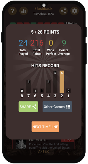 Flashback History Quiz Screenshot 1
