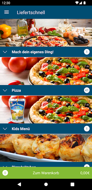 Liefertschnell Screenshot 2
