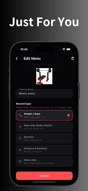 MuscleMemory - Workout Tracker Screenshot 3