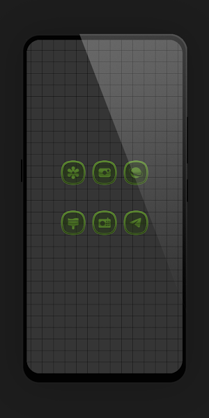 Matte Glass Green Icon Pack Screenshot 3