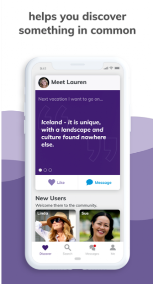 OurTime Dating for Singles 50+ Screenshot 2