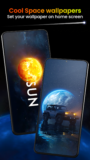 Space Wallpaper 4K Screenshot 0