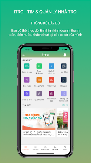 iTro - Tìm & Quản lý nhà trọ Screenshot 1