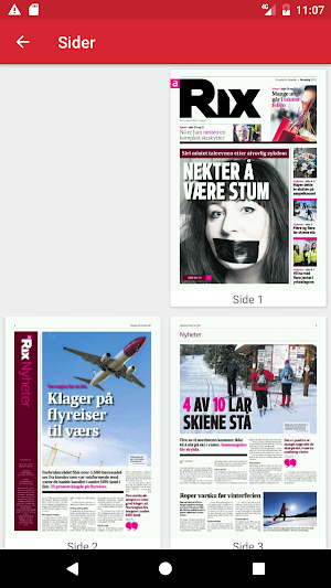 Nordhordland eAvis Screenshot 3