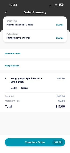 Hungry Boys - Inverell Screenshot 2