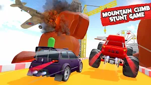 Mountain Climb Stunt : Mega Ramp Car Racing Games Screenshot 0
