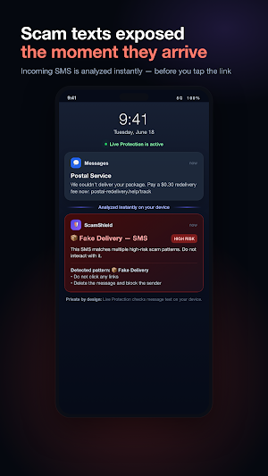 ScamShield: AI Scam Detector Screenshot 1