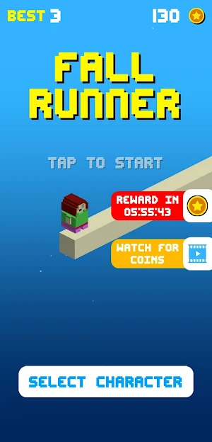 Fall Runner - 3D Game Screenshot 0