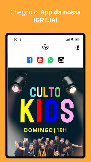 Ministério Rede Ágape Screenshot 2