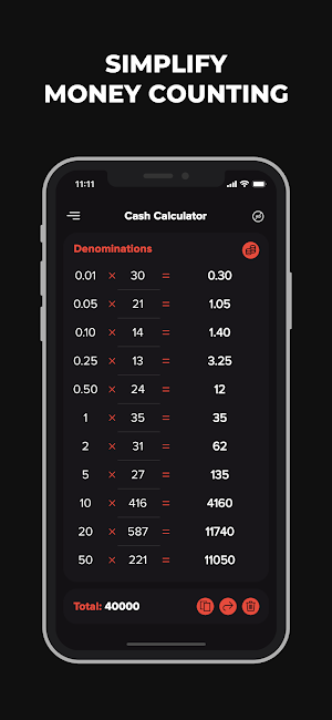 Cash Calculator: Money Counter Screenshot 0