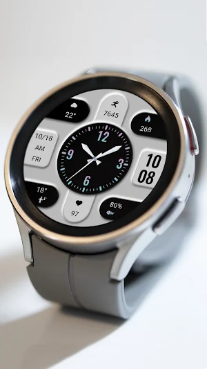 ZKin Watch Mimicry Clock Screenshot 2