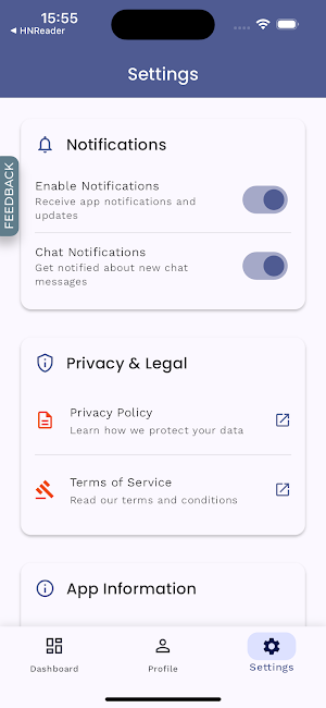 TiramAi Control Panel Screenshot 1