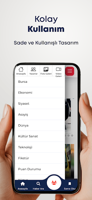 Bursa Haberim Screenshot 2