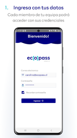 Ecopass Validador Screenshot 0