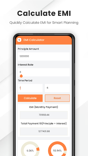 EasyPay Loan: EMI Calculator Screenshot 0