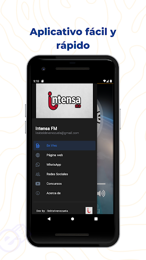 Intensa FM Screenshot 2
