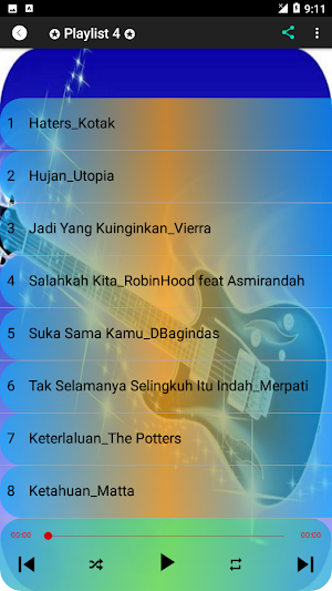 Lagu Band Indonesia Offline Screenshot 3
