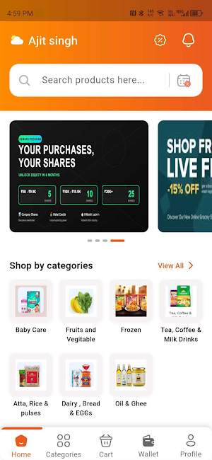 SajhaMart: Grocery Delivery Screenshot 2