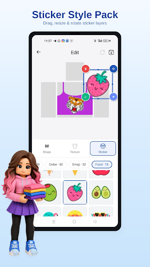 RBX Avatar Outfit Maker Screenshot 1