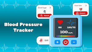 Blood Pressure, Sugar Tracker Screenshot 0